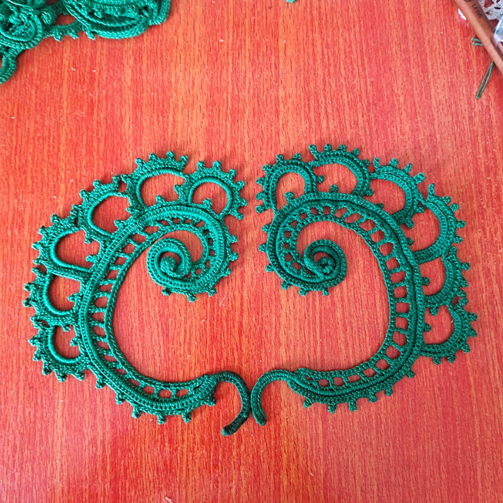 爱尔兰8号花型教程