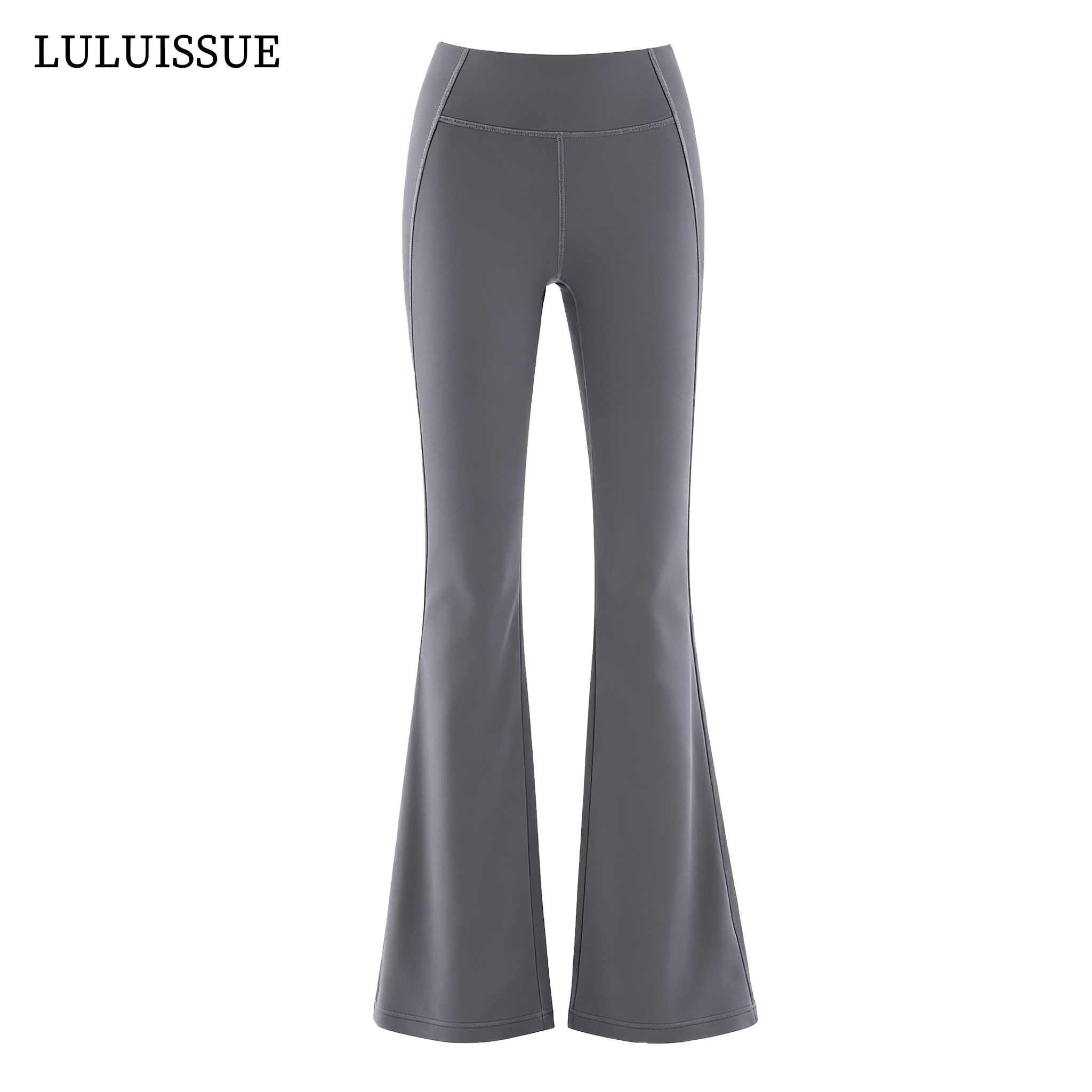 LULUISSUE加绒微喇瑜珈裤女弹力提臀显臀腰比吸湿排汗健身长裤