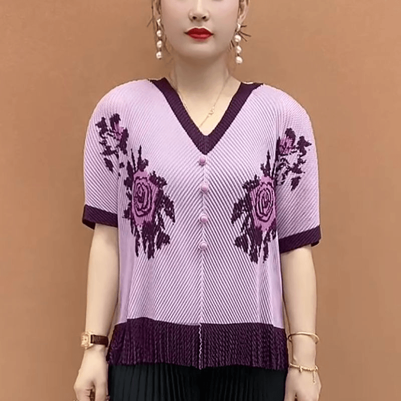 大码女士妈妈装设计感流苏撞色毛衣女宽松显瘦时尚洋气百搭针织衫