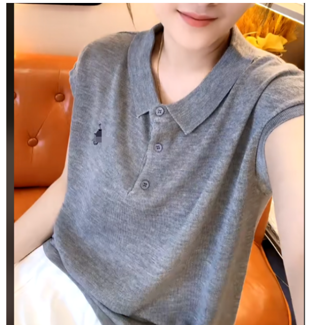 2025夏季新款网红同款洋气韩版潮流设计感休闲T恤上衣-凉xc