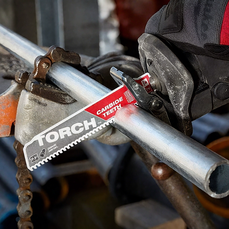 美沃奇加强合金刀头宽体极耐久超快金属复合材料切割往复锯条1支