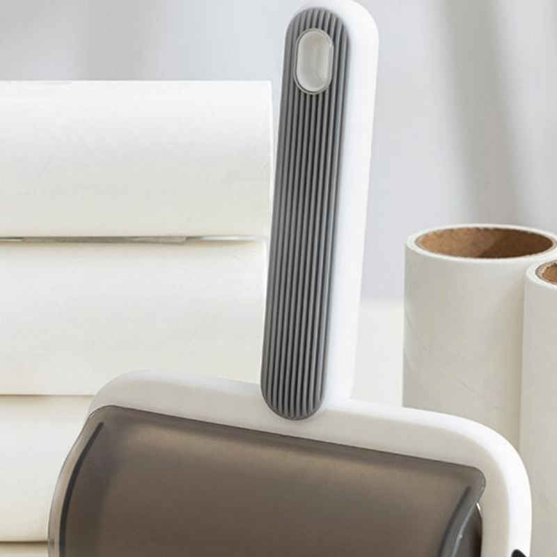 太力粘毛器滚筒滚轮可撕式衣服宠物毡滚刷卷毛神器大号强力斜撕式