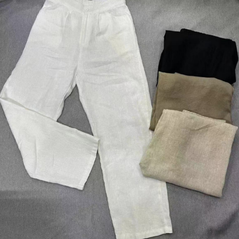 格洛森大码女装早秋高腰垂感凉凉休闲裤微胖mm宽松显瘦直筒拖地裤