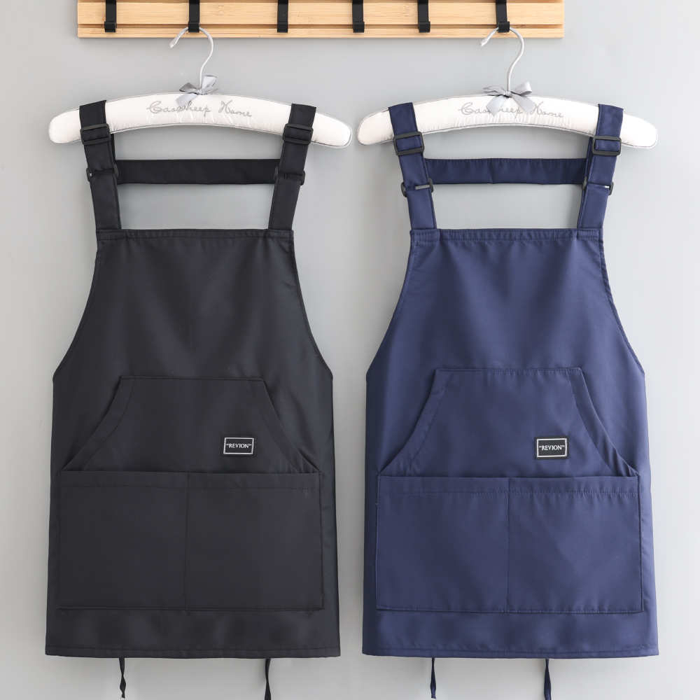 无袖时尚新款可调节罩衣复合防水围裙家用干活工作服可定制logo