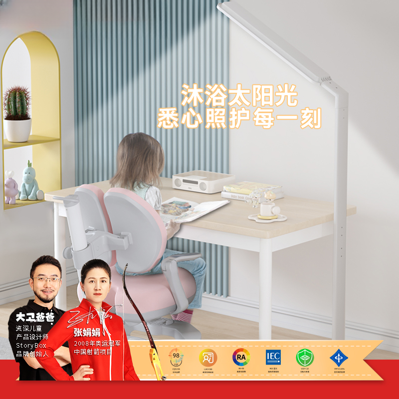 storybox迷你Mini小路灯大路灯全光谱学生学习书桌台灯护眼落地灯