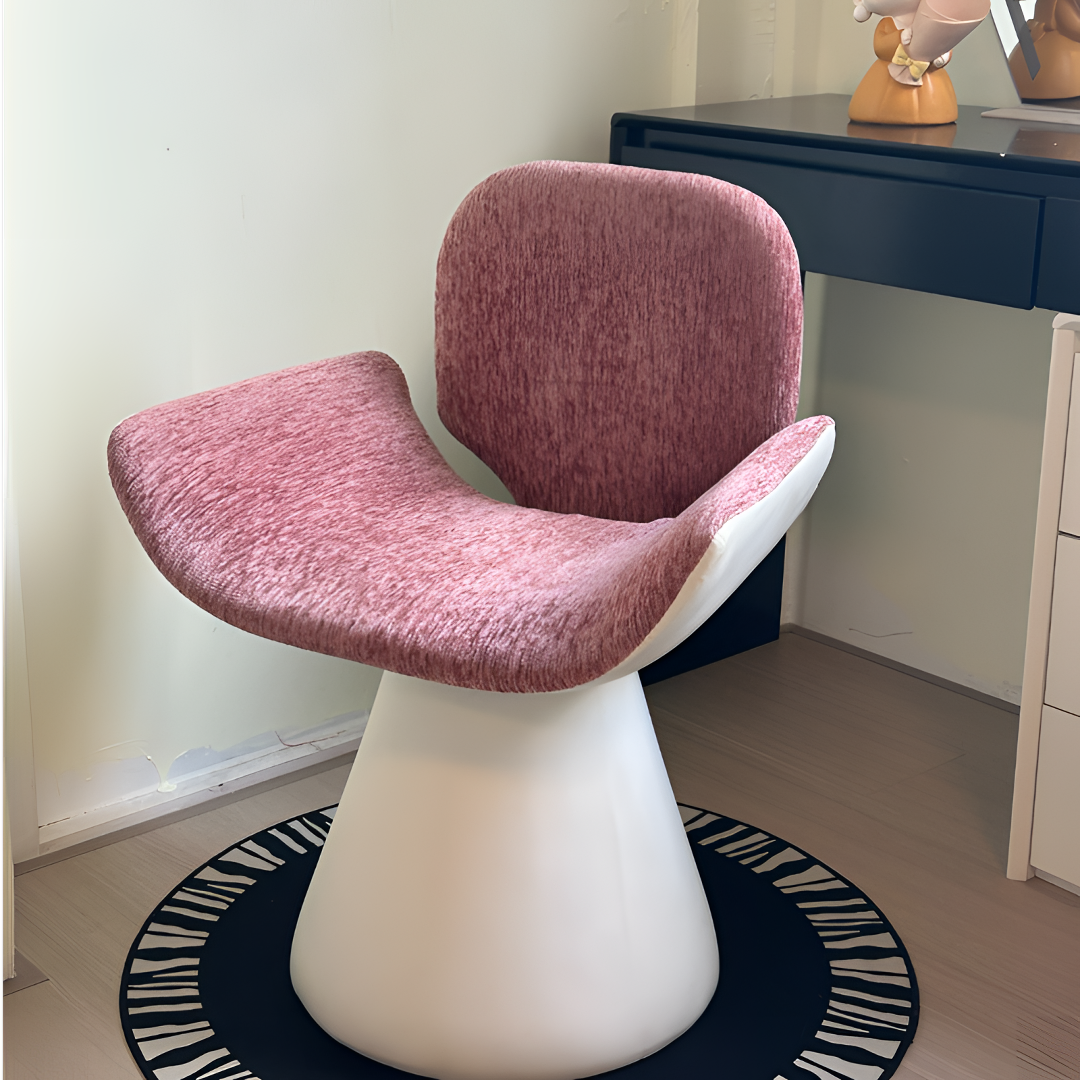 现代简约化妆凳卧室梳妆凳轻奢梳妆台美容院美甲椅子靠背椅餐桌椅