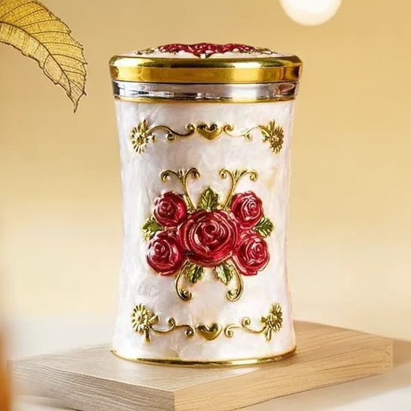 欧式牙签筒 家用客厅创意复古俄罗斯牙签桶摆件送牙签