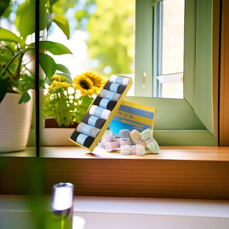 防汗防臭中筒透气运动袜百搭