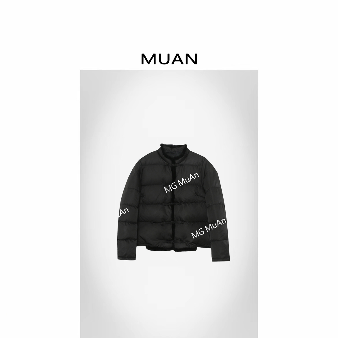 木岸MUAN：《新中式羽绒服》“新中式系列”定制羽绒服外套女JD-8036