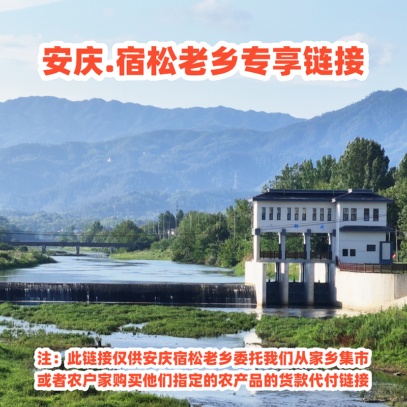 （帮您代买） 大别山安庆宿松民间传统食用农产品专享代买链接