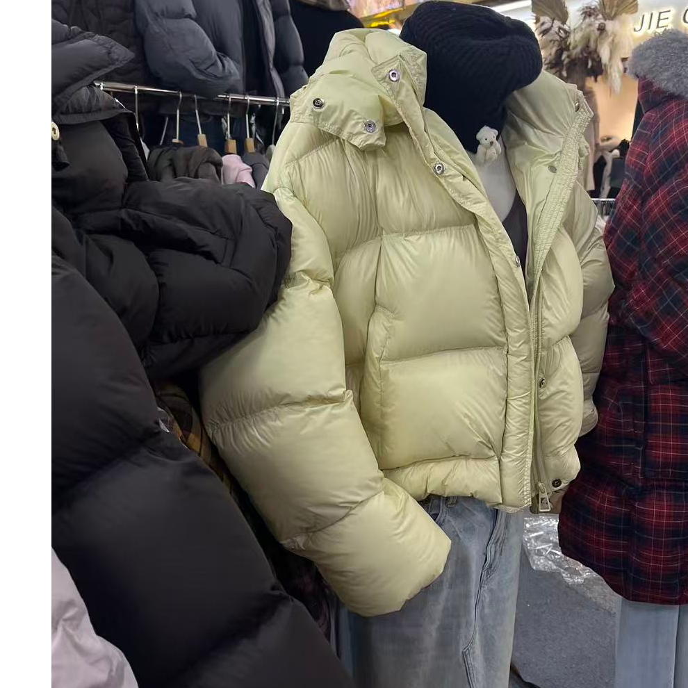 冬季新款短款云朵羽绒服新国标90绒