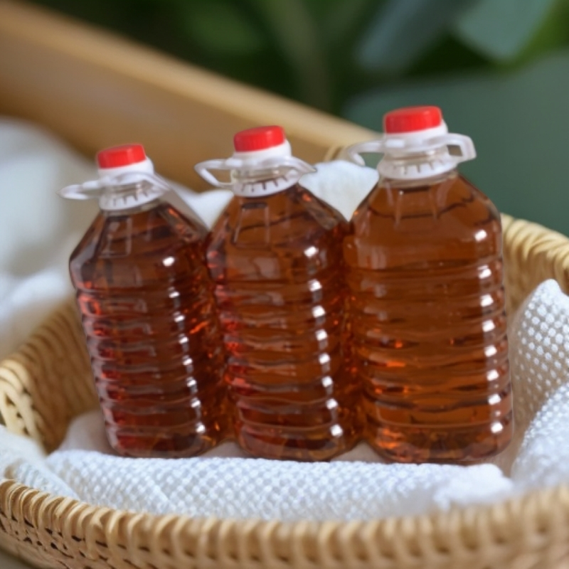 农村本地农户大豆压榨4.5L非转基因浓香大豆油家庭装黄豆油农家