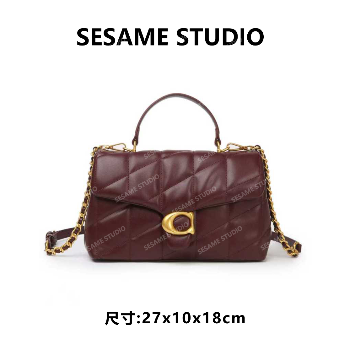 芝麻集】BF-66672-酒红色RAIN.CUN休闲时尚百搭腋下女包