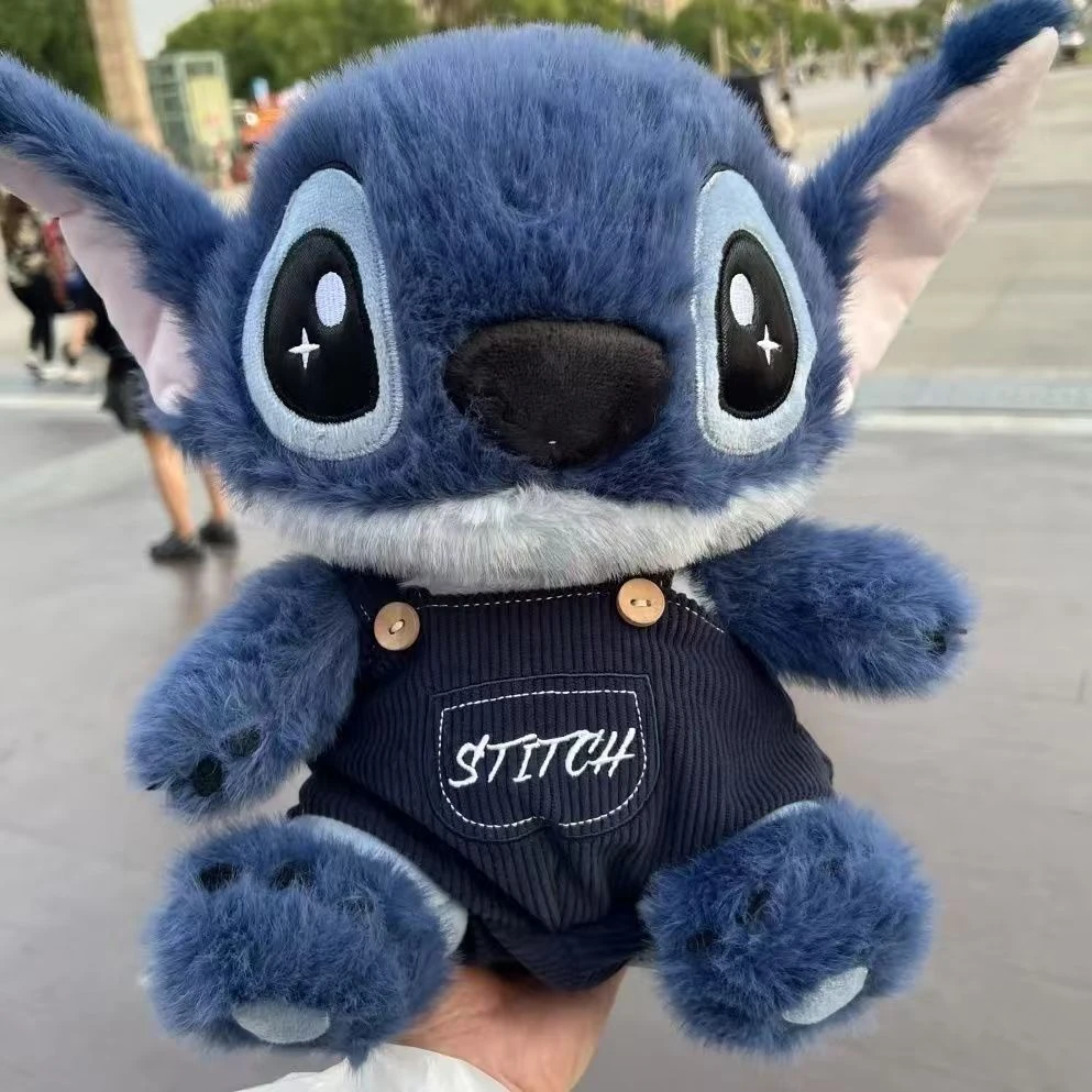 背带裤史迪仔玩偶可爱卫衣史迪奇公仔毛绒玩具女孩生日礼物送女生