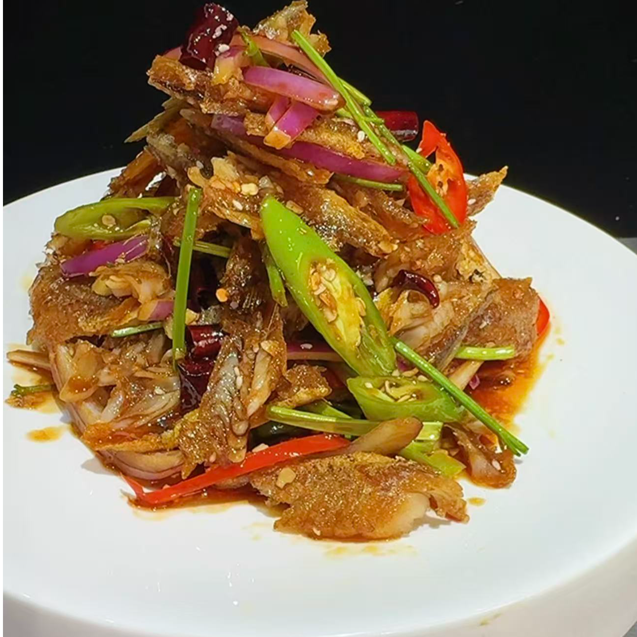 炝拌手撕黄花鱼教程