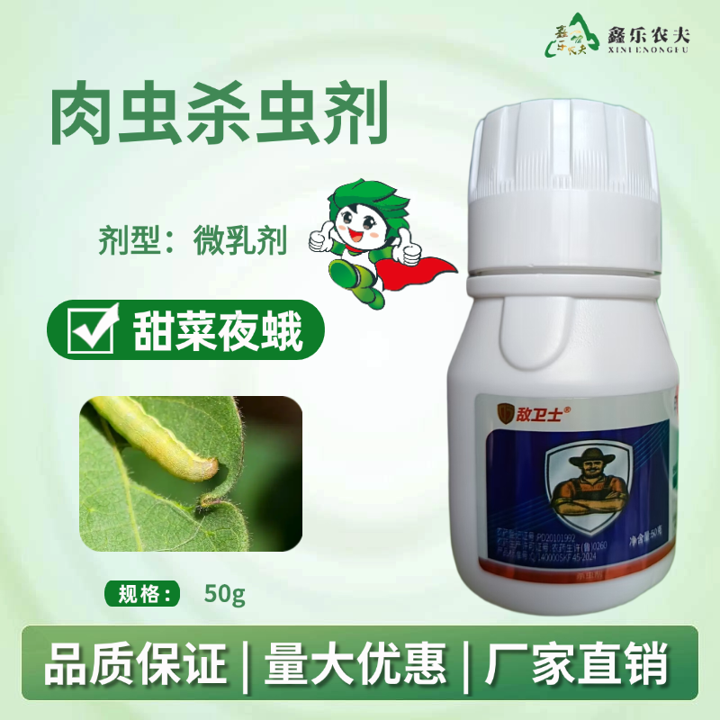 肉虫杀虫剂小菜蛾甜菜夜蛾飞防蔬菜地可用安全稳定鑫乐农直销