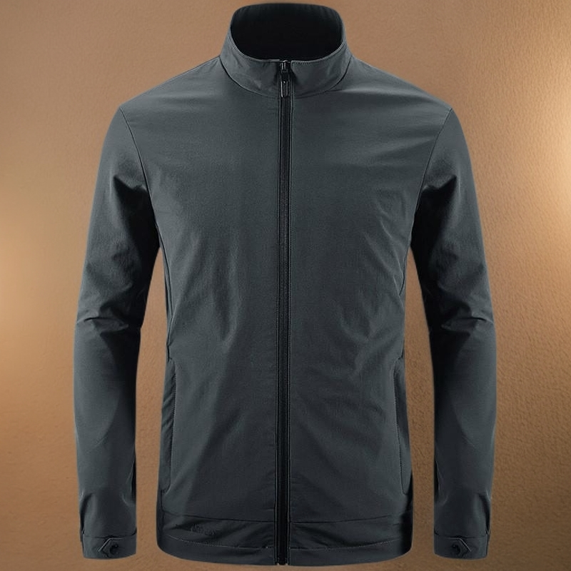 NYING软壳外套冲锋衣男款百搭休闲外衣运动衣服防风时尚衣秋季潮