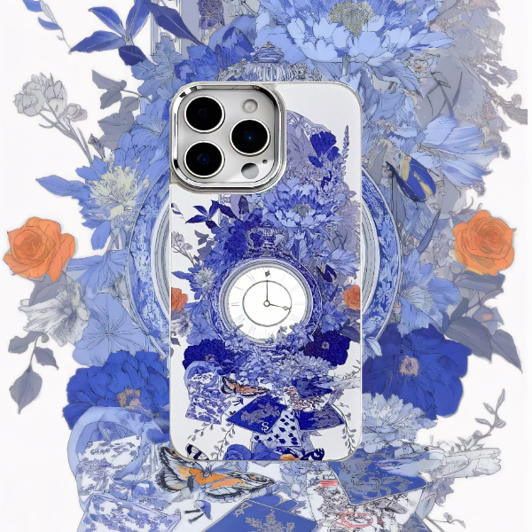 时之梦·适用苹果16pro小米15iphone16华为mate70镜面高级感手机壳