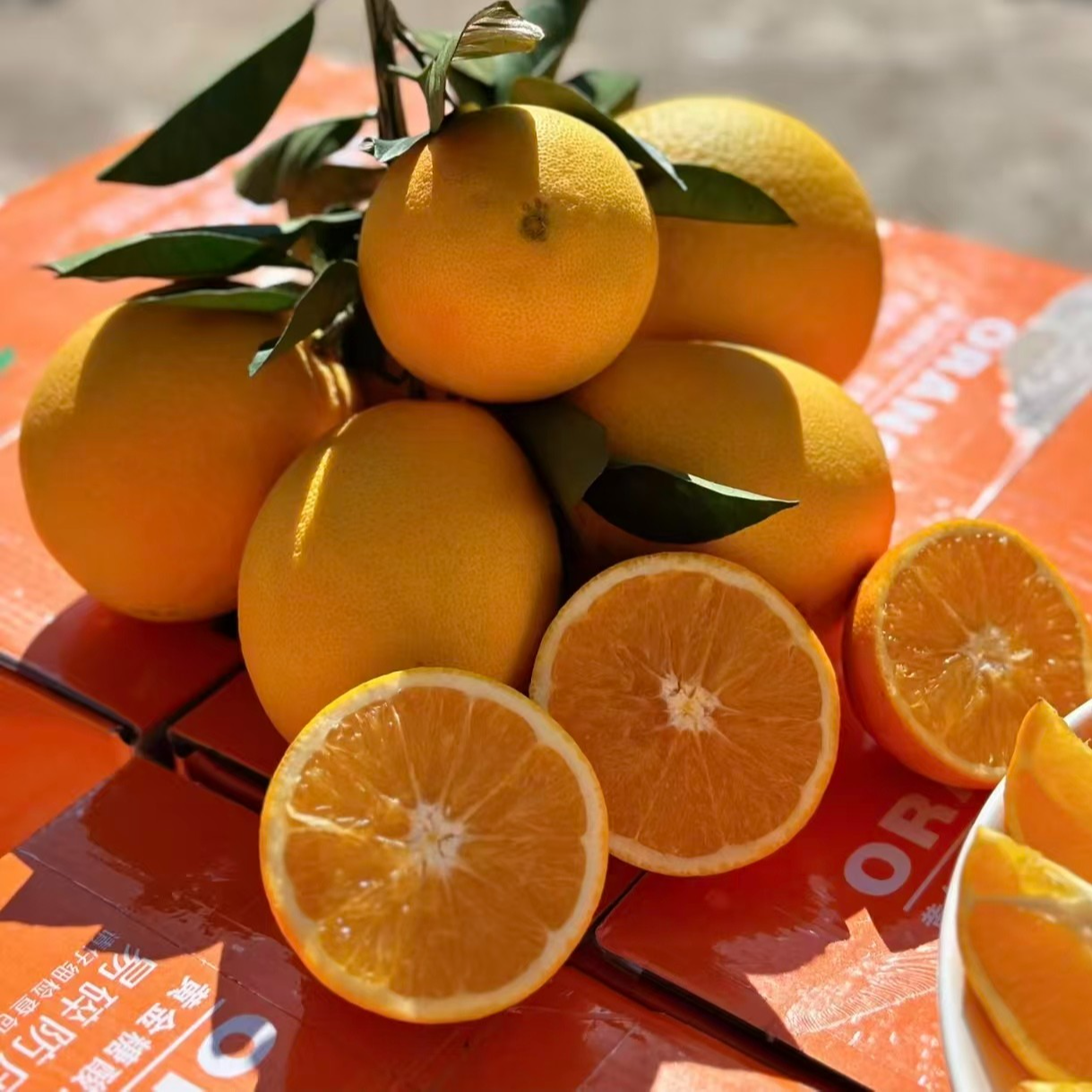 鑫橙源正宗江西赣南脐橙薄皮多汁新鲜应季江西赣州脐橙产地直发