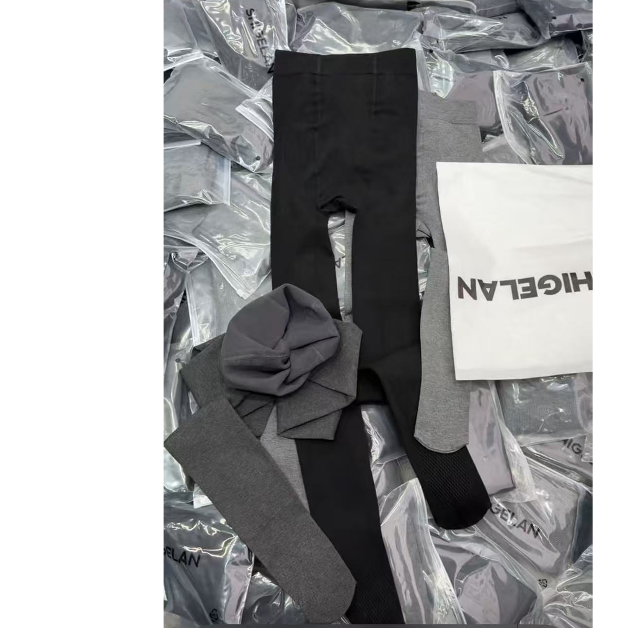 诗歌兰女装时尚百搭加绒连裤袜打底裤潮