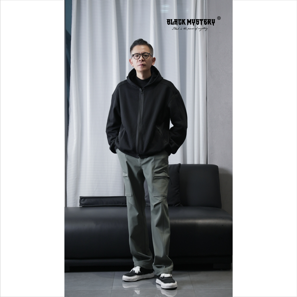 【BlackMystery】凯旋  秋冬加厚保暖防风户外直筒工装休闲裤  8751