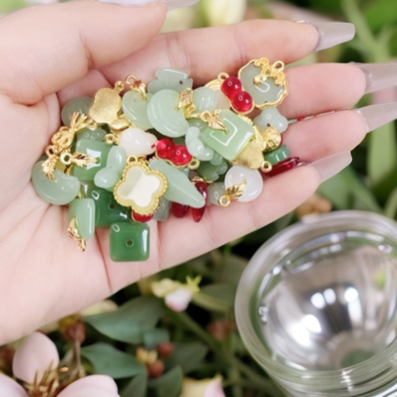 Diy饰品项链耳环手链脚链各种吊坠配件混装