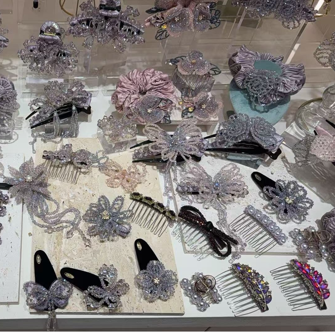 1号链接001-200 U·SI原创饰品轻奢时尚百搭发饰发箍大漏孤品