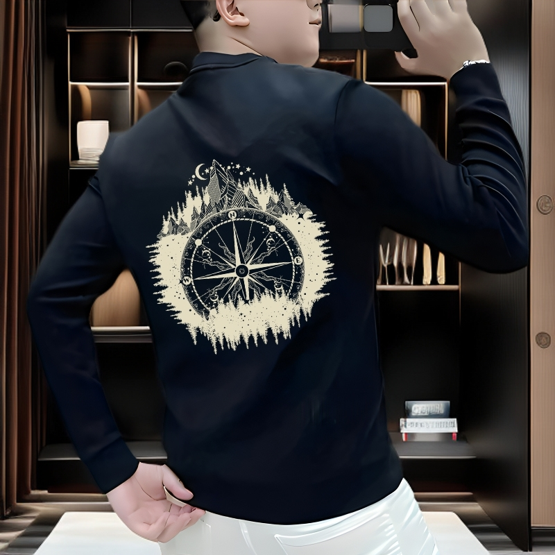 潮流卫衣男士2025秋冬季圆领宽松大码长袖百搭上衣保暖透气套头衫