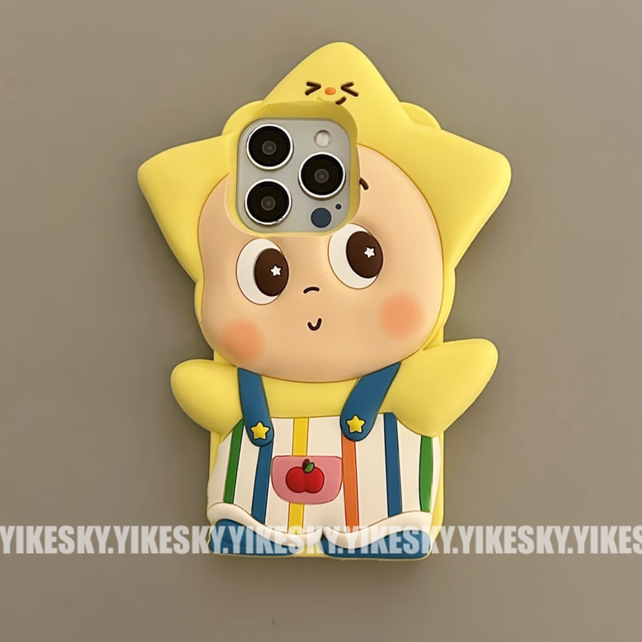 立体背带裤星星宝宝苹果17promax手机壳iPhone161511413硅胶14pro