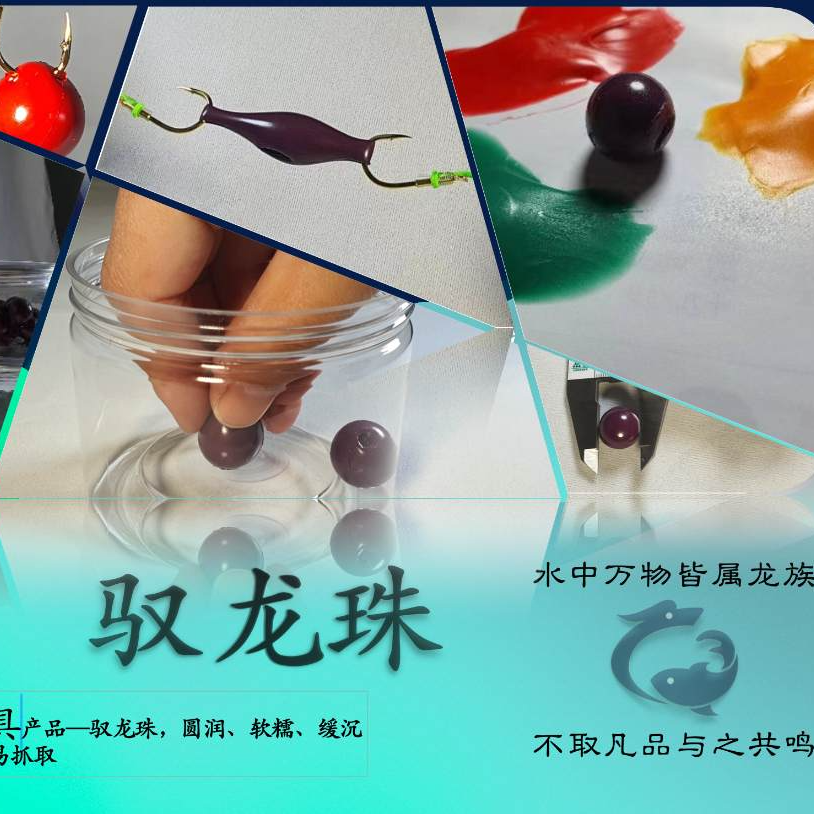 驭龙珠青鱼珠珠自带味型缓沉助吸易入口广谱性高青鱼珠珠鱼饵