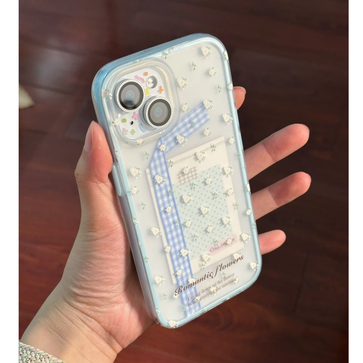 浪漫碎花二合一适用苹果iPhone16手机壳14/15/13pro/11全包女款壳