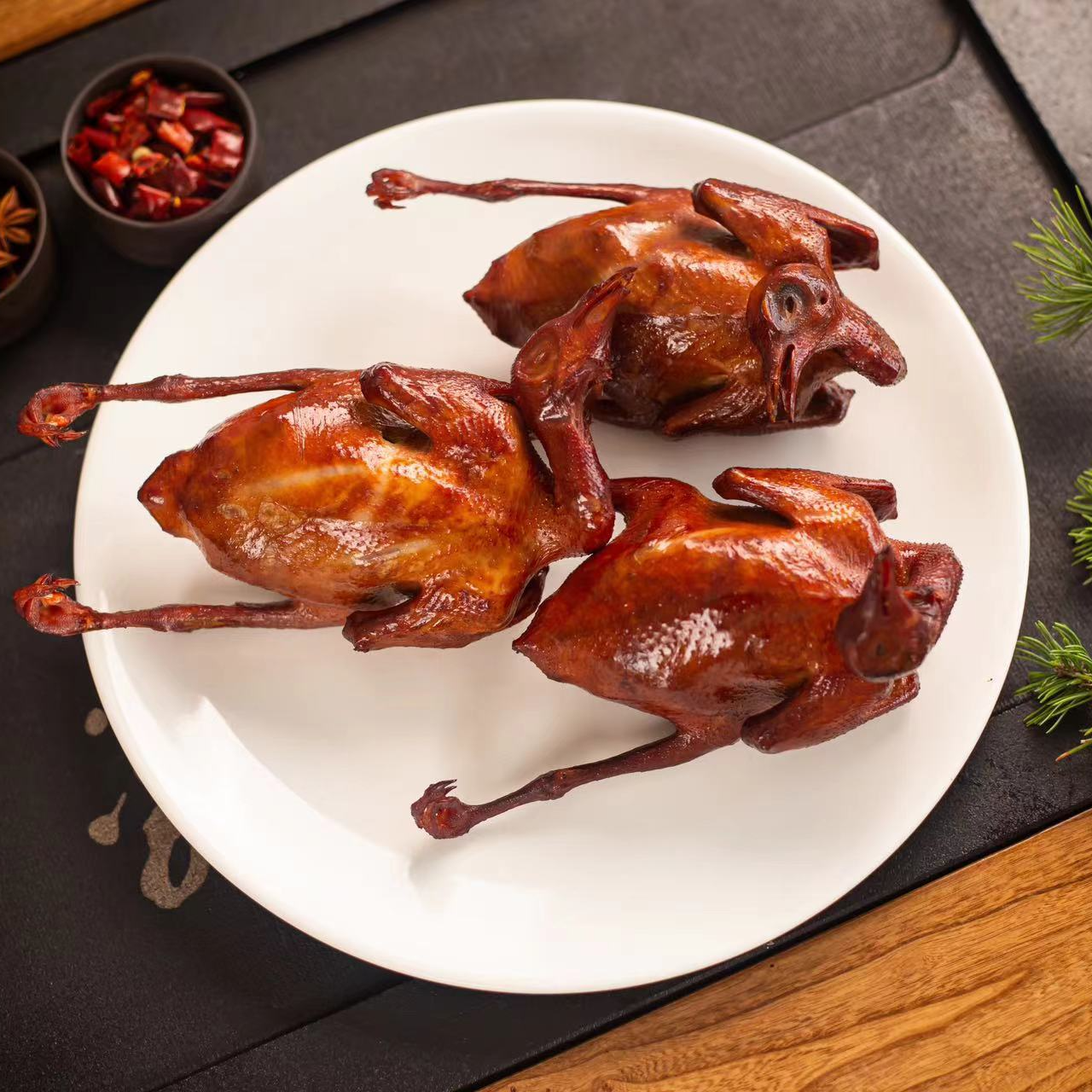 保定特产兴旺熏鸽子 2 只包邮