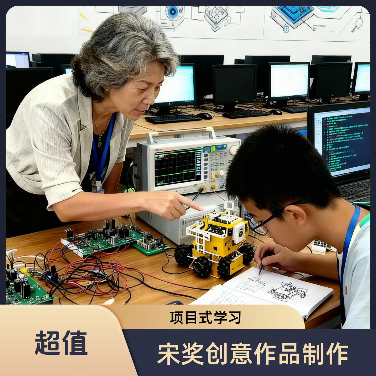 宋奖发明作品制作/项目式学习