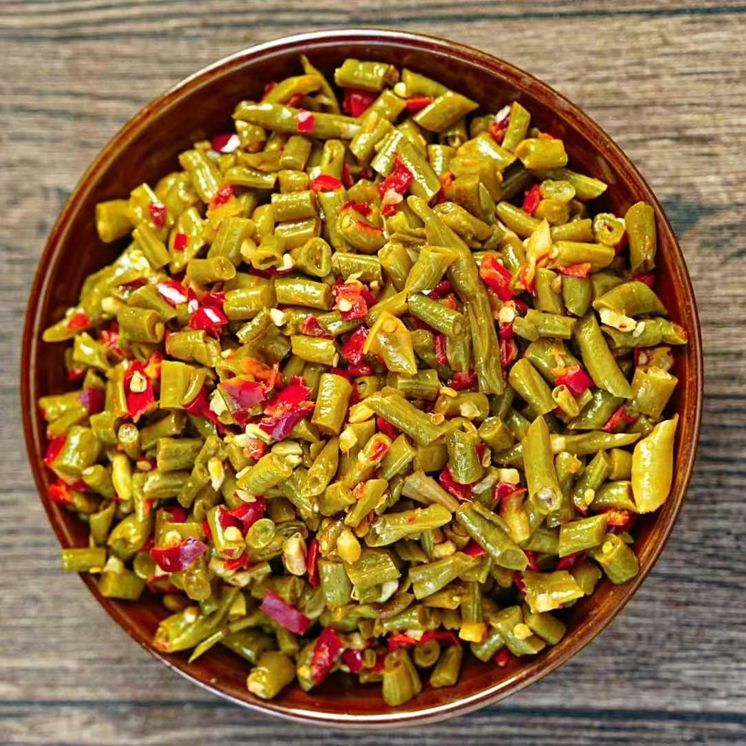 【助农优选】湖南风味下饭剁椒酸豆角香辣开胃辣椒豆角