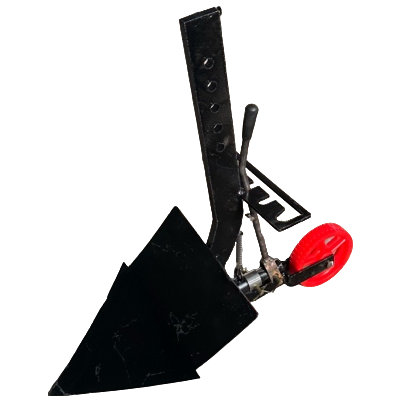 微耕机配套可调式双面翻转犁可左右调节农用用于开沟耕地家用