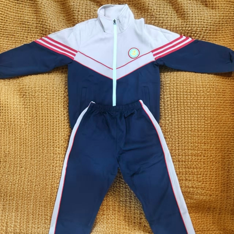 运动学生校服夏季白色外套春秋女裤校裤速干女款休闲