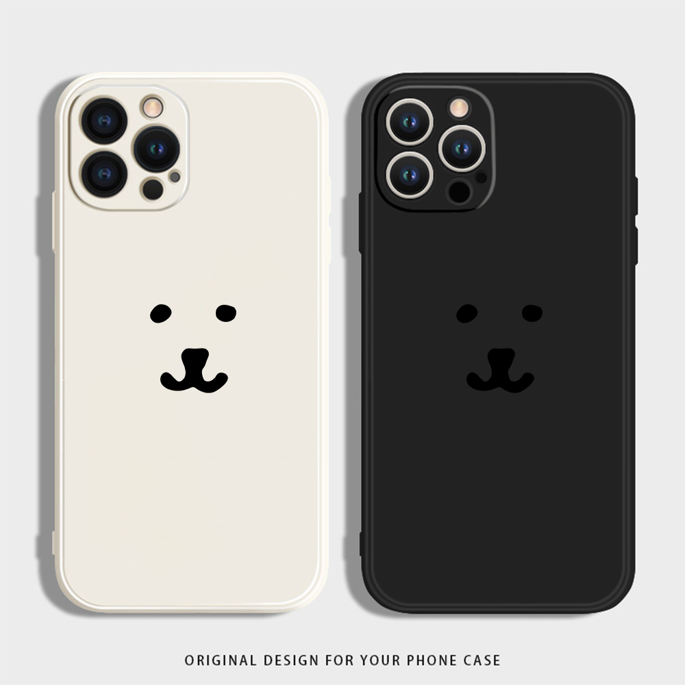 自嘲熊表情包适用iphone16苹果15手机壳小米OPPO华为VIVO荣耀一加