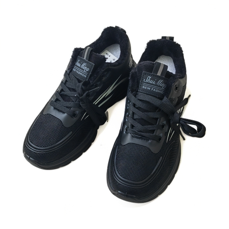 男棉鞋防滑系带轻便跑步鞋休闲舒适时尚百搭透气轻便时尚舒适休闲