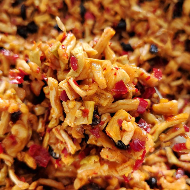 湖南特产桂东香辣萝卜干郴州农家手工自制晒干脆爽的下饭菜即食菜