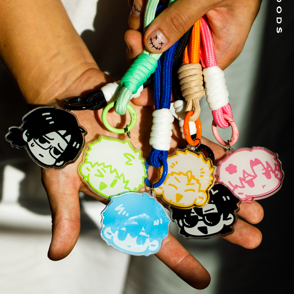 盗墓笔记周边张起灵吴邪解雨臣黑瞎子同人谷子动漫钥匙扣挂件挂饰