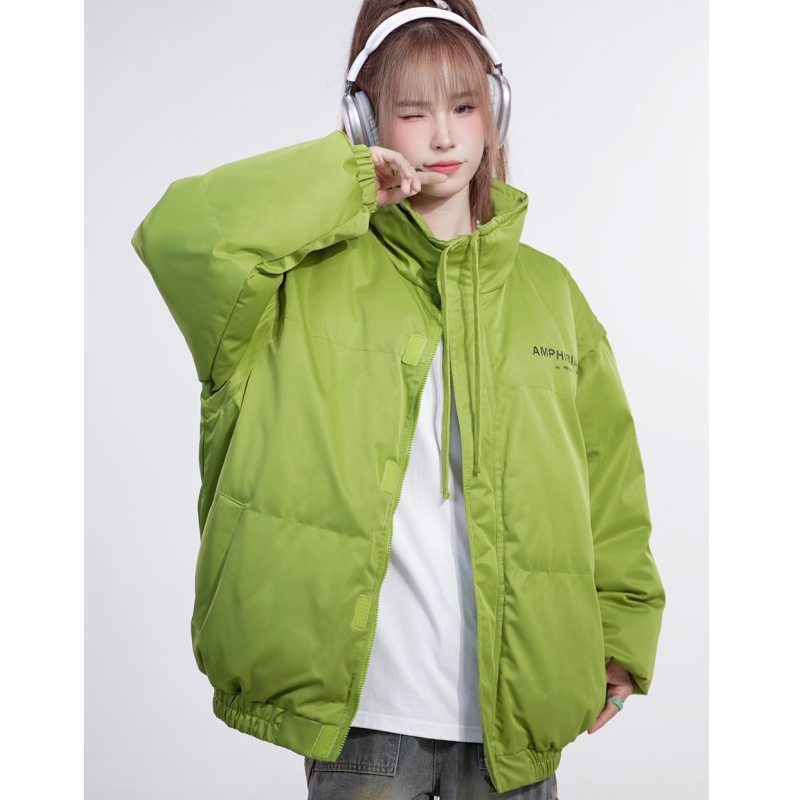 袖子可拆卸男女同款棉服女冬季时尚加厚棉袄保暖情侣装马甲外套潮