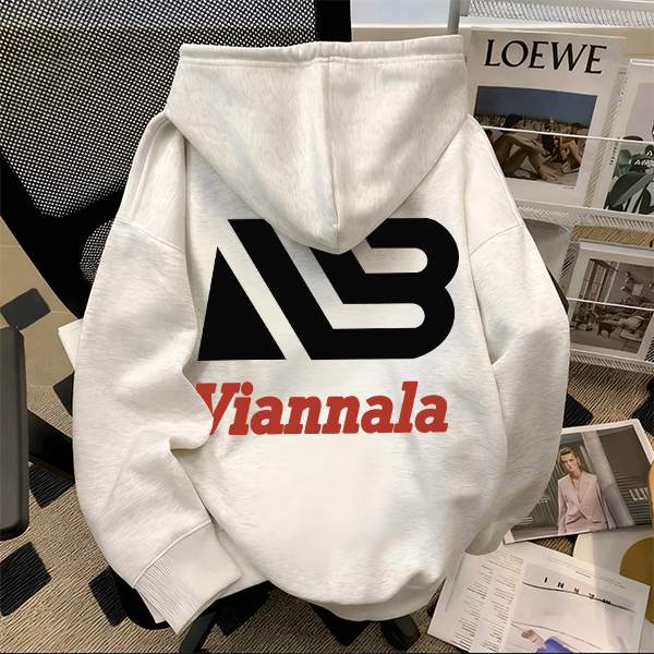 重磅500克纯棉连帽卫衣印花复古嘻哈ins青少年宽松潮流秋冬季小众