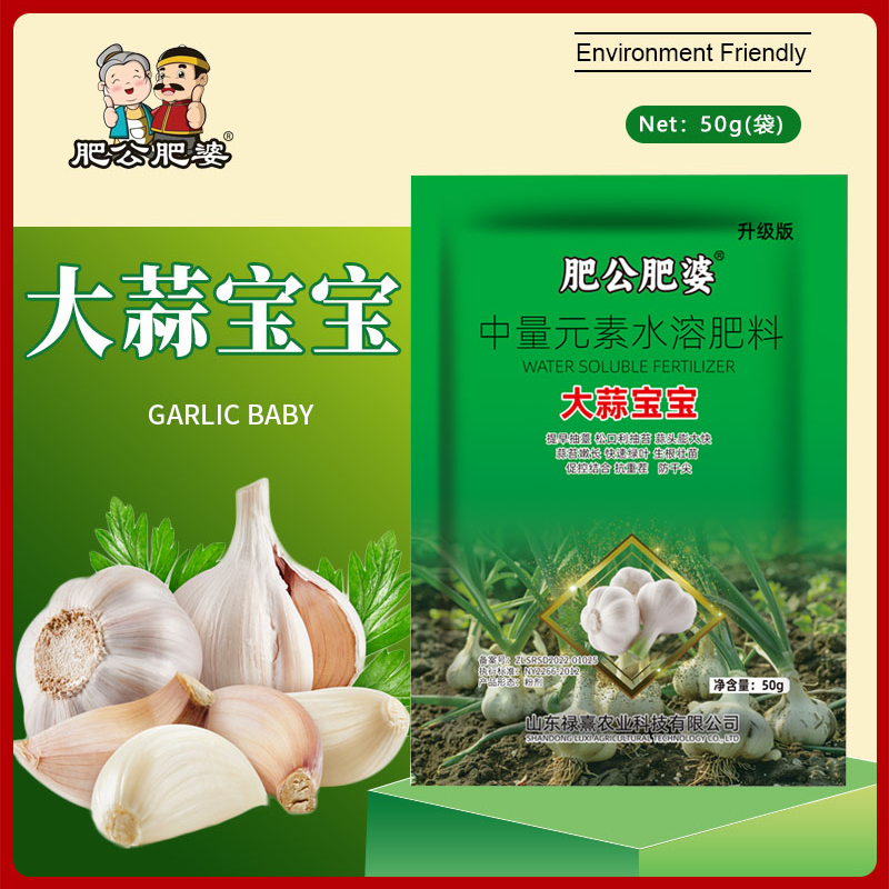 大蒜宝宝返青抽苔肥出苔齐生根壮苗防干尖黄叶水溶肥料