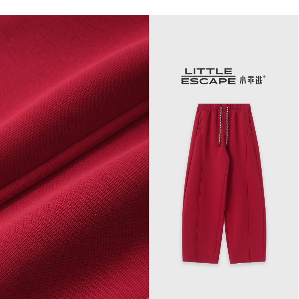 小乖逃四色！白色深灰红色长裤藏蓝卫裤磨毛加厚黑白双抽绳DD8137