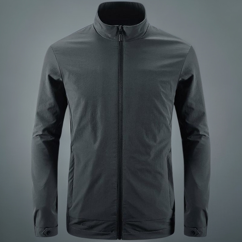 NYING软壳外套冲锋衣男款百搭休闲外衣运动衣服时尚防风衣秋季潮