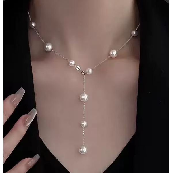 链子925银 屿希 【法式浪漫】气质轻奢时尚满天星项链锁骨链M0153