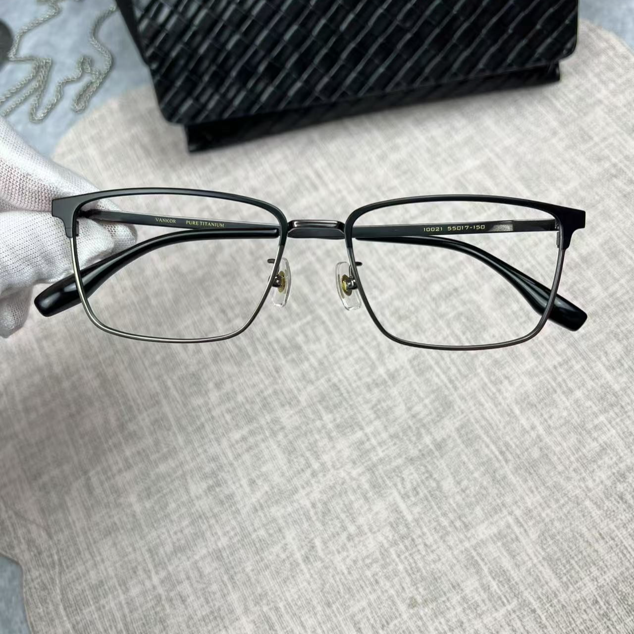 男士眼镜框痞帅斯文眉线全框近视眼镜男款潮流钛架镜框配方框简约