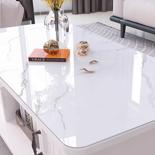 茶几桌垫防水防油防烫免洗PVC软玻璃桌面垫轻奢高级感茶几布桌布