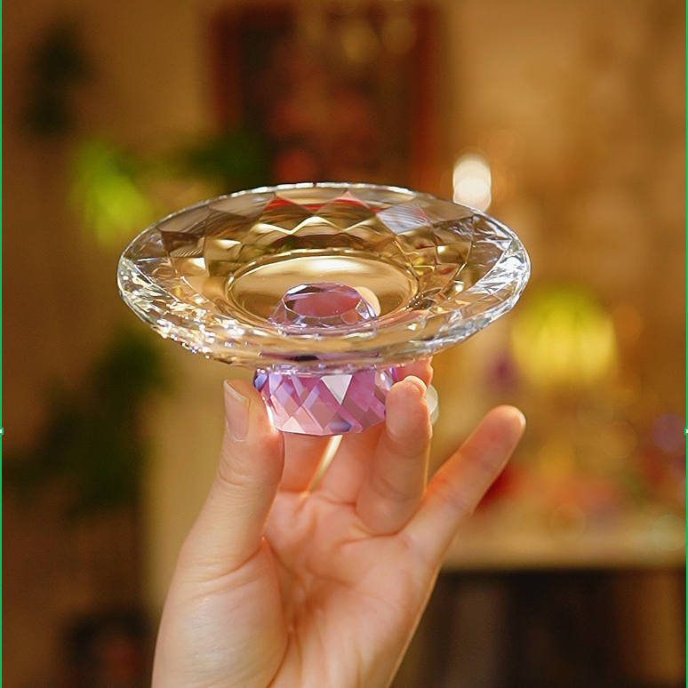 （礼盒装）星芒棱境Stella Prism系列-紫色干果甜品碟