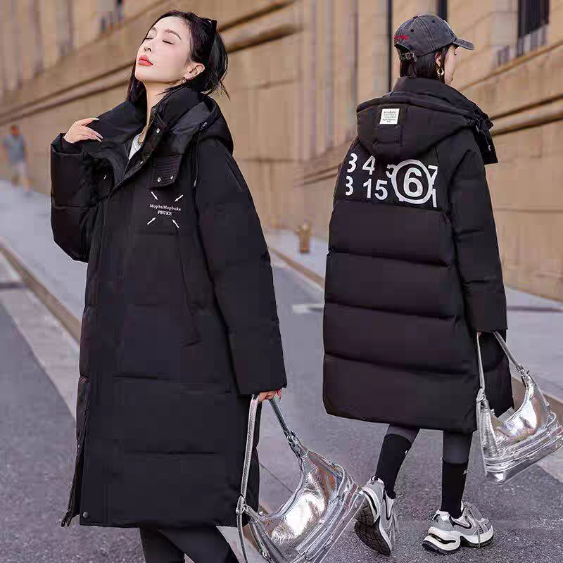 男女款连帽加厚防寒秋冬季新款男士冬装